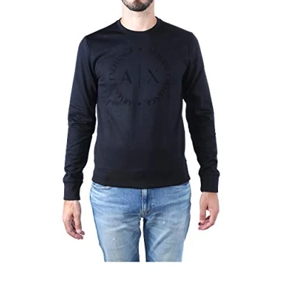 Afbeelding van Armani Exchange Sweater, Heren, Maat: XL, Black