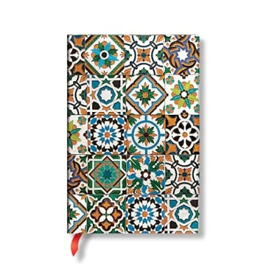 Afbeelding van Portuguese Tiles Porto (Portuguese Tiles) Mini Hardback Address Book (Elastic Band Closure)