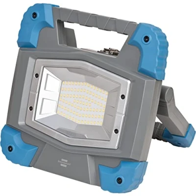 Afbeelding van Brennenstuhl LED accu bouwlamp BS 5000 MA/LED bouwspot 6000lm (Compatibel met Bosch Professional 18V accusysteem, IP55, 2 schakelniveaus, dimbaar, BGI608 K2, Engineered in Germany)