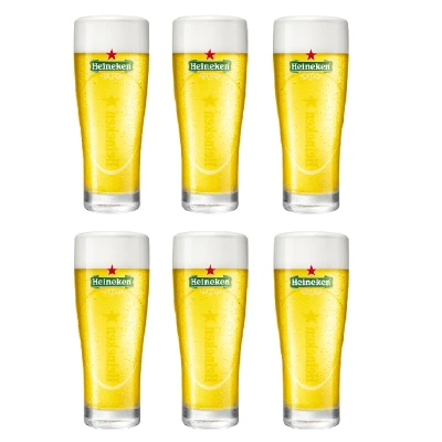 Afbeelding van Heineken Bierglazen Ellipse 250 ml 6 Stuks