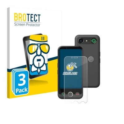 Afbeelding van BROTECT Glas Screen Protector voor Doro Aurora A10 (Voor+Camera) (3 Stuks) Schermbeschermer [9H Hardheid, Beschermglas Folie niet Gehard Glas]
