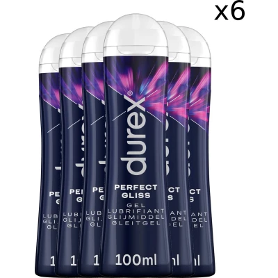 Afbeelding van Durex Glijmiddel Perfect Gliss Anaal 100ML x6