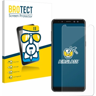 Afbeelding van BROTECT Screenprotector voor Samsung Galaxy A8 2018 Folie Beschermfolie Beschermglas transparant