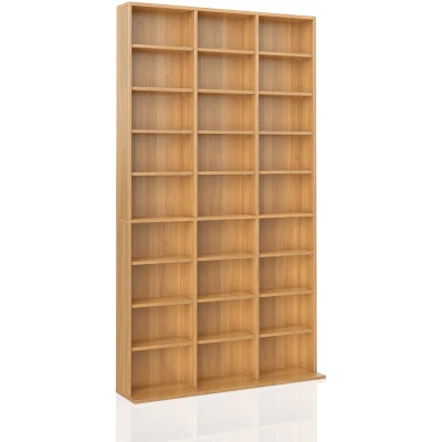 Afbeelding van Vicco CD Rek &quot;Jukebox&quot;, Beuken, 102 x 178 cm
