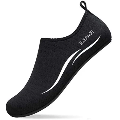 Afbeelding van Sixspace Instap badschoenen, waterschoenen, uniseks, sneldrogend, ademend, voor strand, zwembad, surfen en yoga, 39 EU