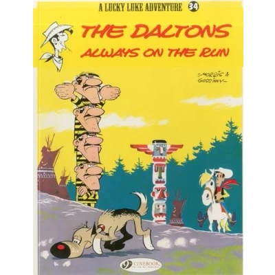 Afbeelding van Lucky Luke tome 34 the Daltons always on run (34)