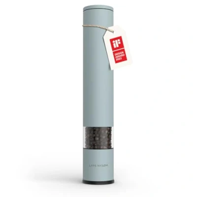 Afbeelding van LARS NYSØM &#039;Lagom&#039; Peper en zoutmolen XL 1 stuk (28,8cm) Verstelbae maalgraad Roestvrijstaal Baby Blue