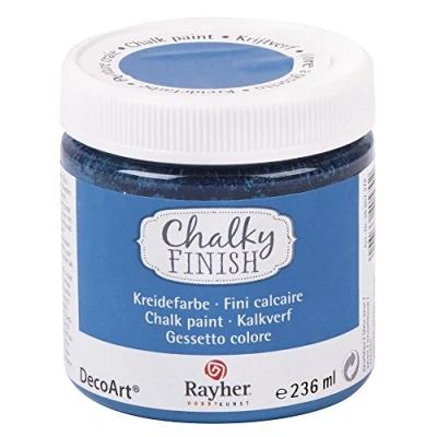 Afbeelding van RAYHER HOBBY Chalky Finish Verf Krijt, 236 ml, azuurblauw