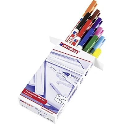 Afbeelding van Viltstift edding 400 creatief rond 1mm assorti Blister a 4 stuk 10 stuks