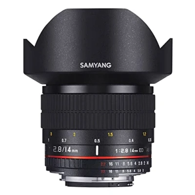 Afbeelding van Samyang 14 mm F2.8 lens voor aansluiting, Pentax K, zwart