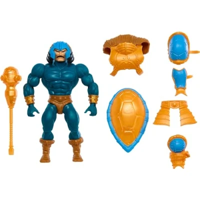 Afbeelding van Masters of the Universe Origins Turtles Grayskull Man At Arms actiefiguur speelgoed, 16 articulaties, TMNT &amp; MOTU crossover met accessoires