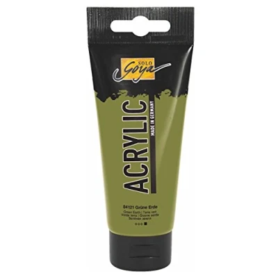 Afbeelding van Solo Goya Aardegroene Acrylverf 100ml tube Hoge kwaliteit A merk