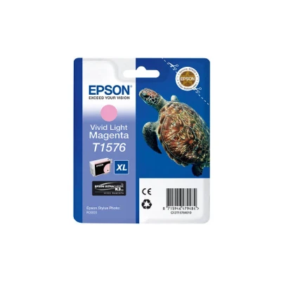 Afbeelding van Epson T1576 (C13T157640) Inktcartridge Licht magenta