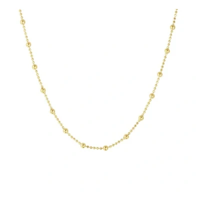 Afbeelding van YO&amp;NO Ketting Zilver verguld Bolletjes 2,0 mm 40 + 4 cm 925