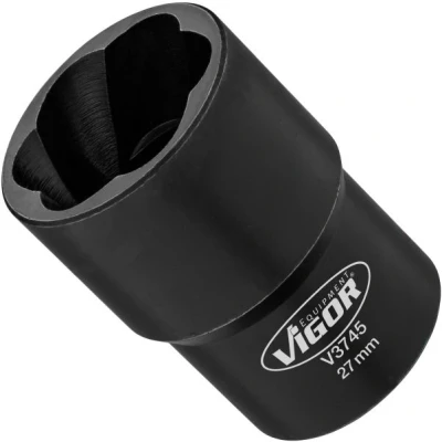 Afbeelding van VIGOR V3745 Spiraalgroef dopsleutelinzet 27 mm 1/2 (12.5 mm)