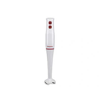 Afbeelding van BEPER P102FRU003 Dompelmixer ABS, 400W, Roestvrijstalen messen, Turbofunctie, Smoothies, Soepen, Yoghurt, Sauzen, Babyvoeding