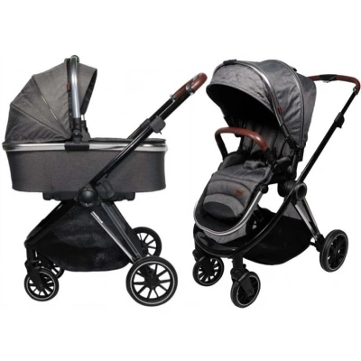 Afbeelding van Ding Fenix Kinderwagen Grey/Silver