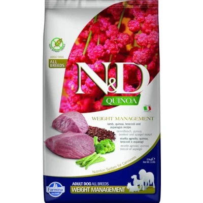 Afbeelding van Farmina N&amp;D Quinoa Weight Management Adult Medi/Maxi 2,5kg