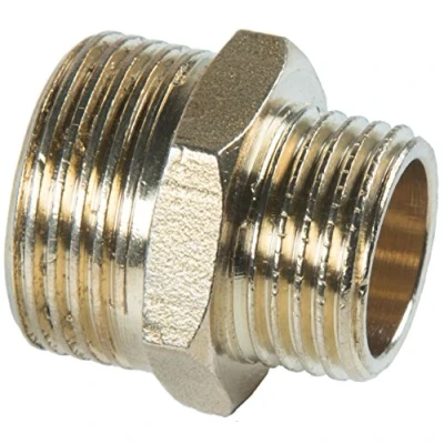 Afbeelding van Cornat messingrood. Tepel 1/2 inch x 3/8 inch, TEC396420 3/4