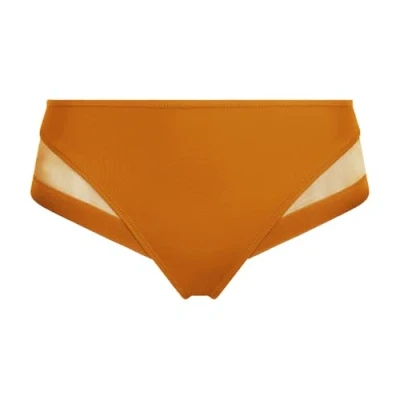 Afbeelding van DIM Generous Klassieke damesslip, 1 stuk, Bruin Oranje, XS
