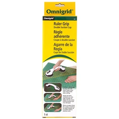 Afbeelding van Dritz 2229 Omnigrid dubbele zuignap liniaal Grip wit, 1