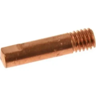 Afbeelding van GEKO Contacttip 1,0 mm M6x25 Koper Duurzaam Voor MIG/MAG lassen