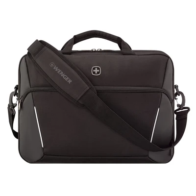 Afbeelding van Wenger, XE Brief 16,16 inch laptoptas met tablettas, zwart, Digitaal rood, 15,6&quot;, casual