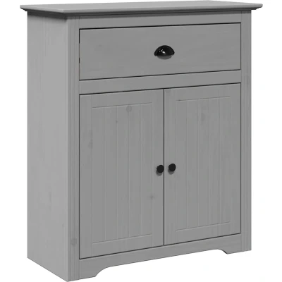 Afbeelding van vidaXL Gangkast BODO 80x35x90 cm grijs