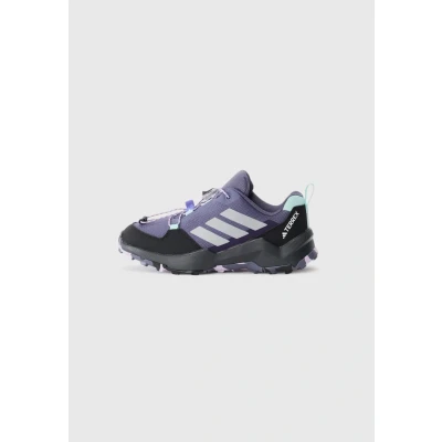 Afbeelding van Adidas Terrex AX4S Unisex Outdoorschoenen preloved violet/silvercoloured/powder plum voor kinderen, Maat: 38 2/3 Imitatieleer/ textiel