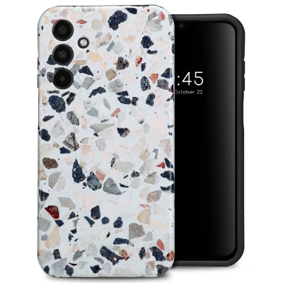 Afbeelding van Samsung Galaxy A15 (5G) Hoesje Kunststof Selencia Backcover/Hardcase Chic Terazzo Telefoonhoesje