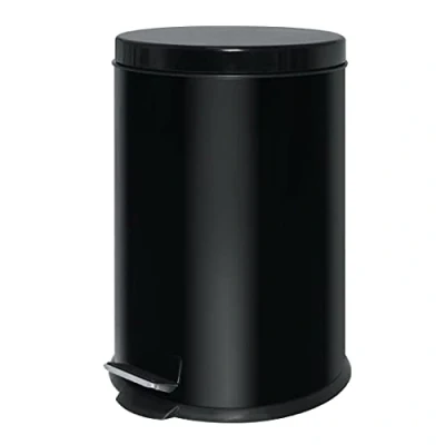 Afbeelding van Pedaalemmer RVS zwart 20L