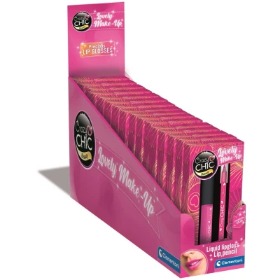 Afbeelding van Clementoni crazy chic lipgloss en lipliner aardbei