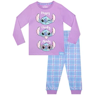 Afbeelding van Disney Meisjes Pyjama Lilo &amp; Stitch Purper 146