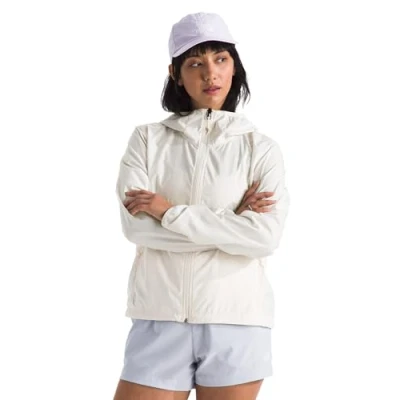 Afbeelding van The North Face Cyclone Jacket Windjack, Dames, Maat: Medium, White dune