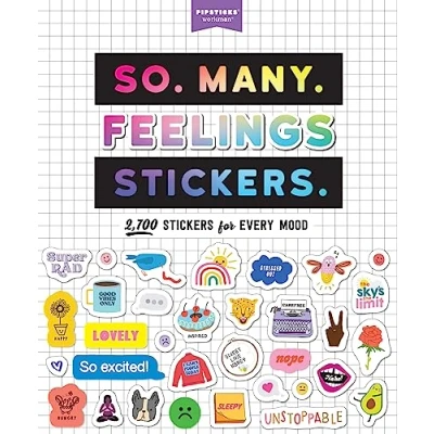 Afbeelding van So. Many. Feelings Stickers.: 2,700 Stickers for Every Mood