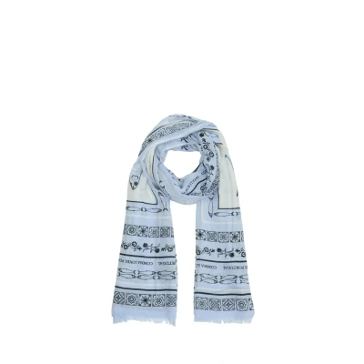 Afbeelding van comma Sjaal, Dames, Maat: One Size, Hellblau