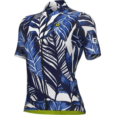 Afbeelding van ALE DONNA SS JERSEY PR E LEAF Blauw M Valt klein
