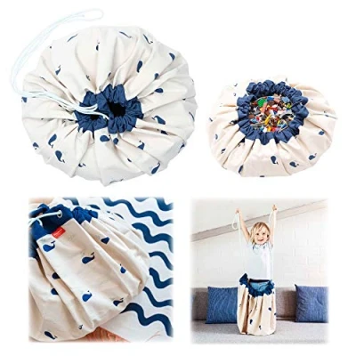 Afbeelding van Play&amp;go speelkleed en opbergzak walvis