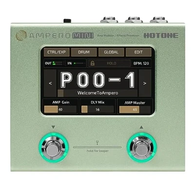 Afbeelding van Hotone MP 50 Ampero Mini Amp Modeler / Effects Processor Matcha