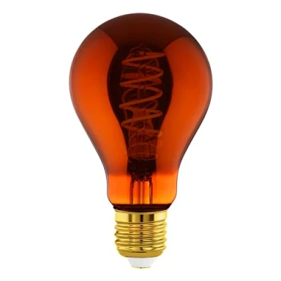 Afbeelding van EGLO LED Lamp E27 13 cm Koper 2000K Dimbaar