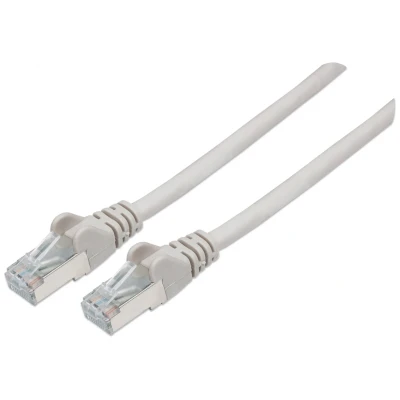 Afbeelding van Intellinet Netwerk Patchkabel, Cat5e, 0,25 m, CCA, U/UTP, PVC, Vergulde Contacten, Snagless Cat6, S/FTP, Koper, LSOH 20 m Grijs