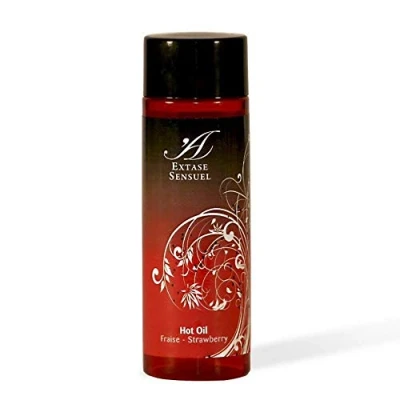 Afbeelding van Extase SENSUAL Sensuel Hot Oil Strawberry 100ml
