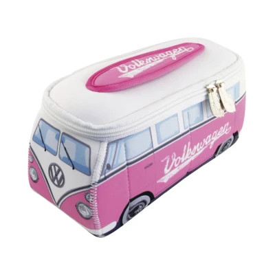 Afbeelding van Brisa Toilettas Volkswagen T1 Bus Large Roze 12x30x14cm Nice thingZ