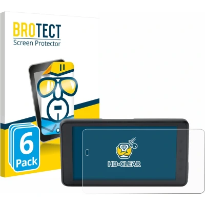 Afbeelding van BROTECT Screenprotector voor BMW ConnectedRide Navigator Folie Beschermfolie transparant (6 Stuks)