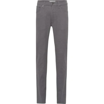 Afbeelding van Brax Heren Style Chuck Five Pocket in Two Tone Look Vrijetijdsbroek, grafietgrijs, 38W / 32L