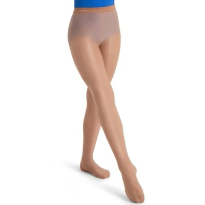 Afbeelding van Capezio Ultra Shimmery Footed Tight, Suntan, Small, S