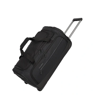 Afbeelding van Travelite Crosslite 5.0 Wheeled Duffle M black Reistas