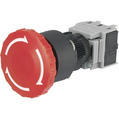 Afbeelding van TRU COMPONENTS LAS1 BY 11TSA Noodstopschakelaar 250 V/AC 3 A 1x NC, NO IP40 1 stuk(s)