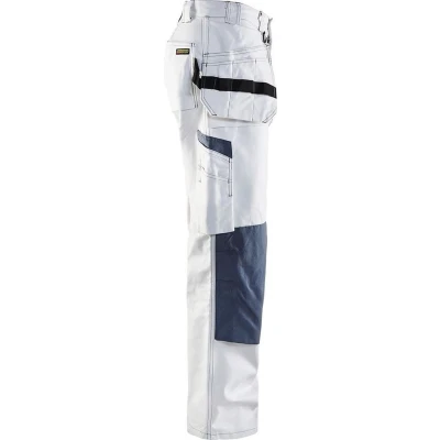 Afbeelding van Blaklader Schilders Werkbroek 1531 1210 Wit/Donkergrijs C54