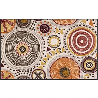 Afbeelding van wash+dry by Kleen Tex Vloerkleed Boho Style Geschikt voor binnen en buiten, wasbaar, woonkamer